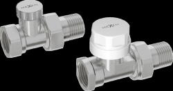 Mexen Uni-term, közvetlen radiátorszelepek G 1/2", acél, W914-012-01 (W914-012-01)