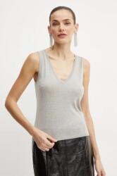 GUESS pulóver JANINE könnyű, női, szürke, W4BR66 Z3IY0 - szürke M