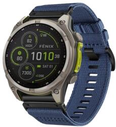  CANVAS Curea înlocuibilă pentru Garmin Fenix 8 47mm albastru
