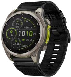 CANVAS Curea înlocuibilă pentru Garmin Fenix 8 51mm negru