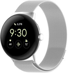 MILANESE Curea metalică pentru Google Pixel Watch 3 argintiu de 45 mm