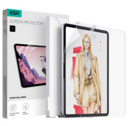  Apple iPad Pro 11 (2024), Kijelzővédő fólia, Matt, ESR Paper Feel, Clear Prémium, 2 db / csomag