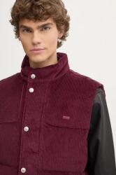 Levi's pehelymellény bordó, férfi, téli, A8556 - burgundia L