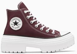 Converse sportcipő Chuck Taylor All Star Lugged Heel bordó, női, A09401C - burgundia Női 38