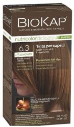 BioKap Nutricolor Delicato Rapid Permanent Hair Color 135 ml Vopsea fără de amoniac 6.3 Dark Golden Blond