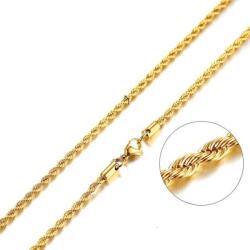 HARAHU Férfi Nyaklánc - Arany/60cm/2mm KP4832