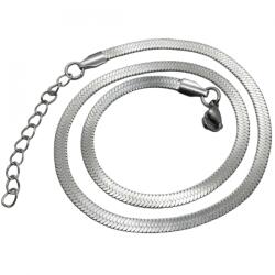 HARAHU GL-34685 nyaklánc Tip2 - Ezüst/50cm/3mm KP34685