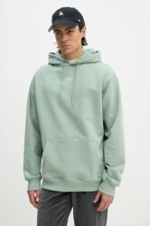 Drôle de Monsieur pamut melegítőfelső Le Hoodie Slogan Classique zöld, férfi, sima, kapucnis, E. HO161. CO127. WG Le Hoodie Slogan Classique - zöld S
