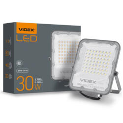 Videx Halogén LED reflektor 30W 3900lm 5000K IP65 Szürke VIDEX DAVIS (VIDNAS0130)