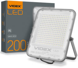 Videx Halogén LED reflektor 200W 24000lm 5000K IP65 Szürke VIDEX DAVIS (VIDNAS0145)