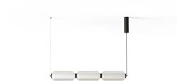 Aromas del Campo ELMA fekete-fehér LED függesztett lámpa (C1312/L) LED 1 izzós IP20 (C1312/L)