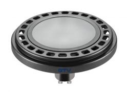 GTV LD-ES11101-30 LED fényforrás, AR111/ES111, 12W, GU10, 850 lm, AC220-240V, 50-60Hz, 120°, 104mA, 3000K, fekete, m. w. , 65mm (LD-ES11101-30)