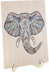 Grafix Puzzle Lemn Elefant, 137 piese, 30x22.5 cm Grafix GR400072 Puzzle