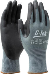 G-Tek G-TEK X-Treme kötött, nitrilhab tenyérmártott munkavédelmi kesztyű - Sötétzöld/Szürke - 06/XS (GTEK-34-750-6)