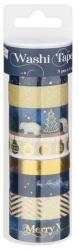 Grafix Set 8 role banda adeziva decorativa Wahi Tape Craciun Grafix GR0510KGE Decoratiune camera copii