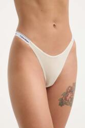 Calvin Klein Underwear tanga bézs, 000QD5157E - bézs XS