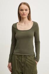 Tommy Hilfiger hosszú ujjú női, zöld, DW0DW18791 - zöld S