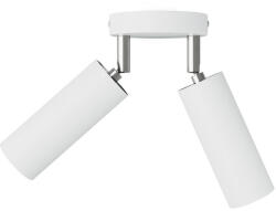 Creative-Cables Lámpa 2 spotlámpával Tub-E14 lámpaernyővel és kerek rózsával (APM2VBO2TBSCRSPOTVBO-L)