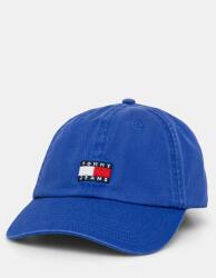 Tommy Jeans pamut baseball sapka nyomott mintás, AW0AW15848 - kék Univerzális méret