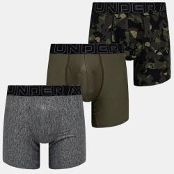 Under Armour boxeralsó 3 db zöld, férfi, 25UUSHJ193 - zöld M