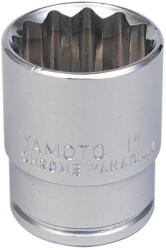 Yamoto 1" a/f dugókulcs 1/2" meghajtóval (YMT5827280K)