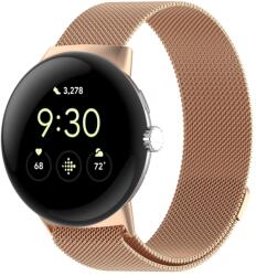  MILANESE Fémszíj Google Pixel-hez Watch3 45mm rose-arany