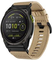  VÁSZON Cserélhető szíj Garmin Enduro 3 világosbarna színhez