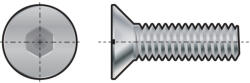 Qualfast m10x45 bkny süllyesztett fejú csavargr-10.9 (QFT6042094C)