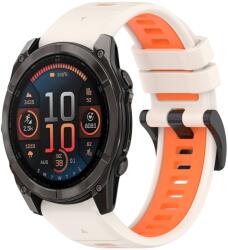 SPORT Cserélhető szilikon szíj Garmin Fenix 8 47mm STARLIGHT