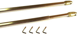  Vitrázspálca, 0.9mm, rezezett, 2 db / csomag, 60 - 90 cm (11123000)