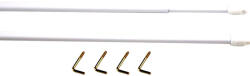Vitrázspálca, 0.9mm, fehér, 2 db / csomag, 80 - 120 cm (11112000)