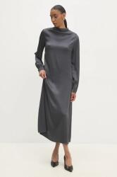 ANSWEAR ruha szürke, maxi, egyenes - szürke S/M - answear - 19 990 Ft
