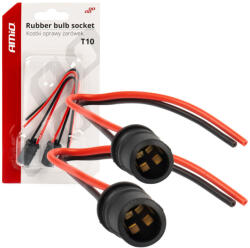Amio T10 Izzó Foglalat Vezetékkel W5w W3w T10 03048 (03048)