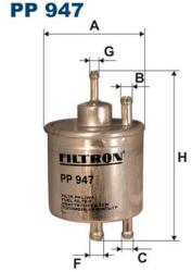 FILTRON filtru combustibil FILTRON PP 947 (PP 947) - automobilus