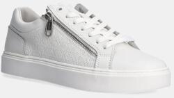 Calvin Klein sportcipő LOW TOP LACE UP W/ ZIP MONO fehér, HM0HM01555 - fehér Férfi 40