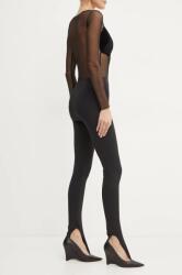 Patrizia Pepe legging fekete, női, sima, 2P1637 A505 - fekete 34