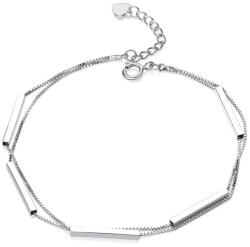 BeSpecial Bratara argint geometrica placata cu rodiu (BST0093)