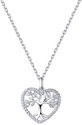 BeSpecial Colier argint placat cu platina cu Copacul Vietii si zirconii (CST0037)