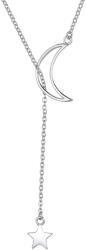 BeSpecial Colier argint Luna si Stea placat cu rodiu (CST0071)