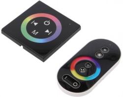 OPTOFLASH Controler LED 12A control iluminare RGB 12/24VDC Canale 3 neagra OPTOFLASH CTR-RGB-4A-PANEL (CTR-RGB-4A-PANEL)