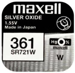 Maxell Baterie ceas Maxell SR721W V361 SR58 1.55V oxid de argint 1buc (361-MAXELL)