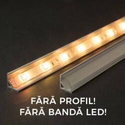 PHENOM Ecran transparent pentru profil aluminiu banda LED 2m Phenom Lighting (41012T2)