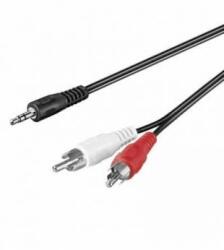 Goobay Cablu Jack 3.5 mm stereo la 2x RCA 3m Goobay (50196)