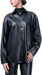 Calvin Klein Cămaşă Faux Leather Ls Overshirt J20J224191 BEH ck black (J20J224191 BEH ck black)