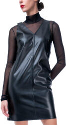 Calvin Klein Rochie Faux Leather Short J20J224188 BEH ck black