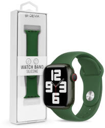 DEVIA Deluxe Series Sport Apple Watch szilikon sport szíj - 38/40/41mm - zöld