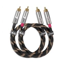FiiO LR-RCA4 (M) 2 x analóg RCA-RCA, 80 cm