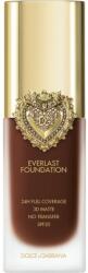 Dolce&Gabbana Flawless Everlast Foundation hosszantartó, intenzíven fedő alapozó SPF 20 árnyalat 39N DEEP 27 ml