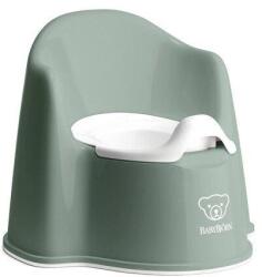 BabyBjörn Olita BabyBjorn Potty Chair Deep Green, cu protectie spate (055268A) Olita