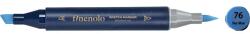 Deli 76 - Sky Blue kétvégű permanent ART marker (DEC184-F/76) - officedepot